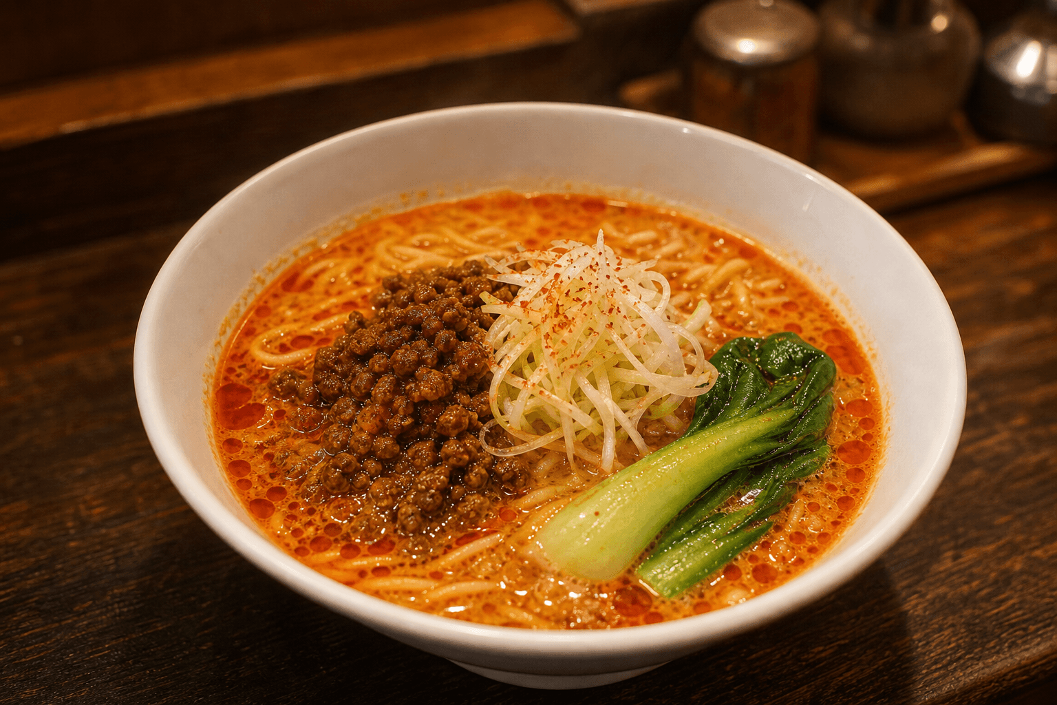 担々麺ラーメン